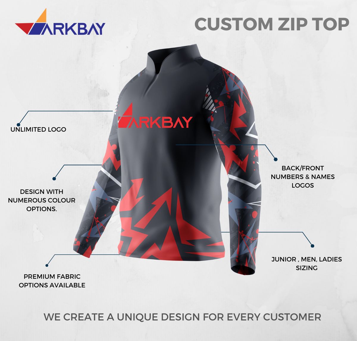 Custom Zip Top