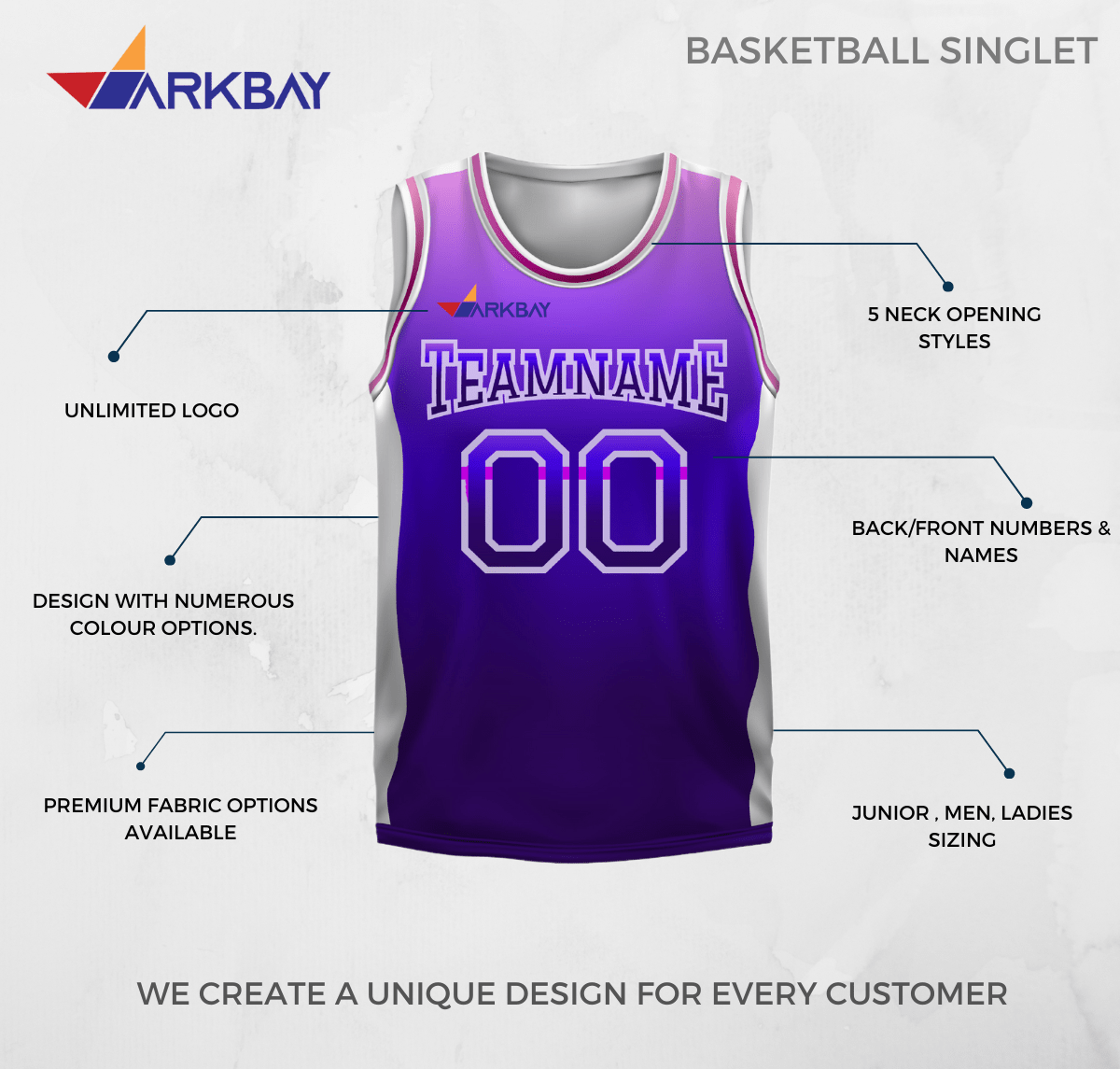 Custom Basketball Singlet
