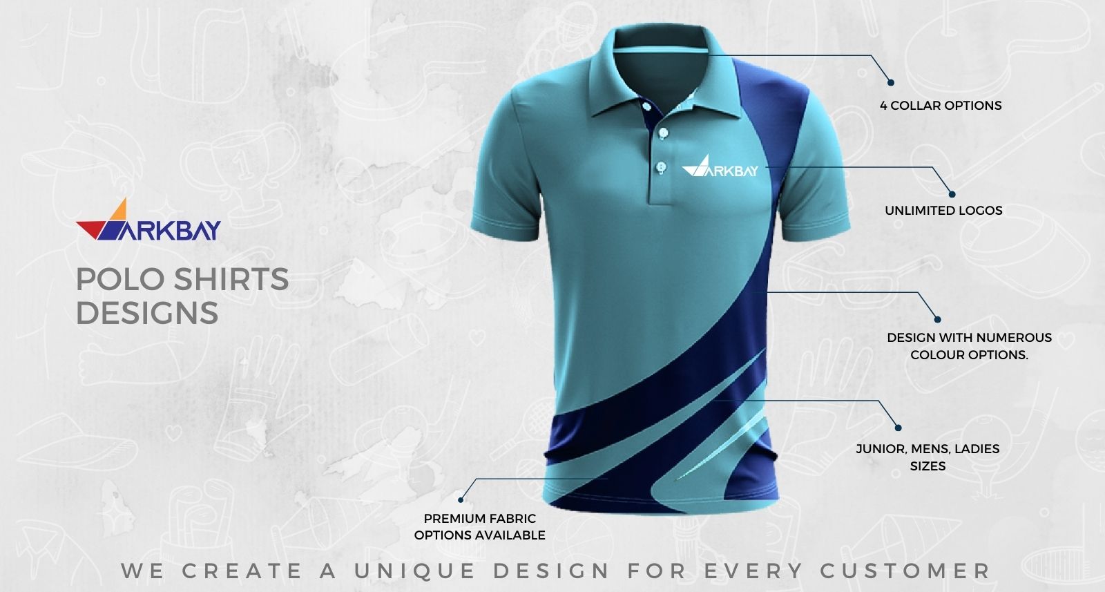 Custom Corporate Polo Shirt & uniforms in Australia | ARKBAY