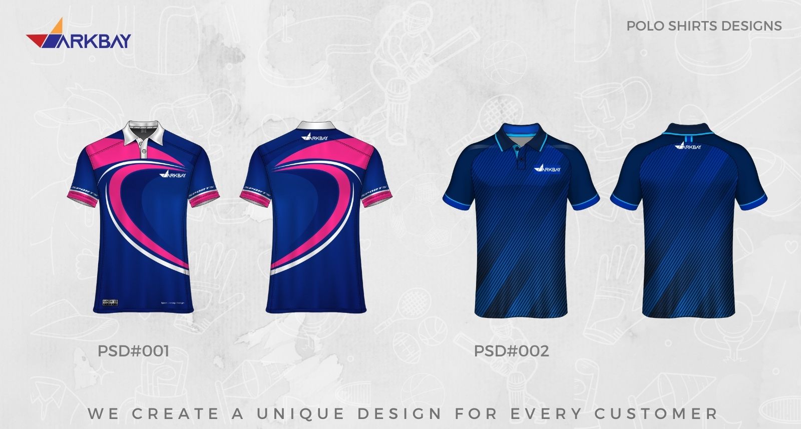 Custom Corporate Polo | ARK BAY