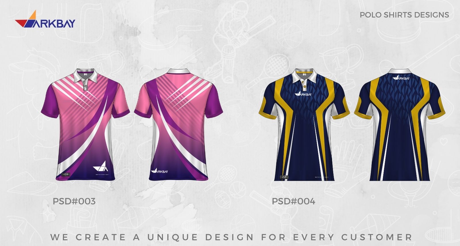 Custom Corporate Polo | ARK BAY
