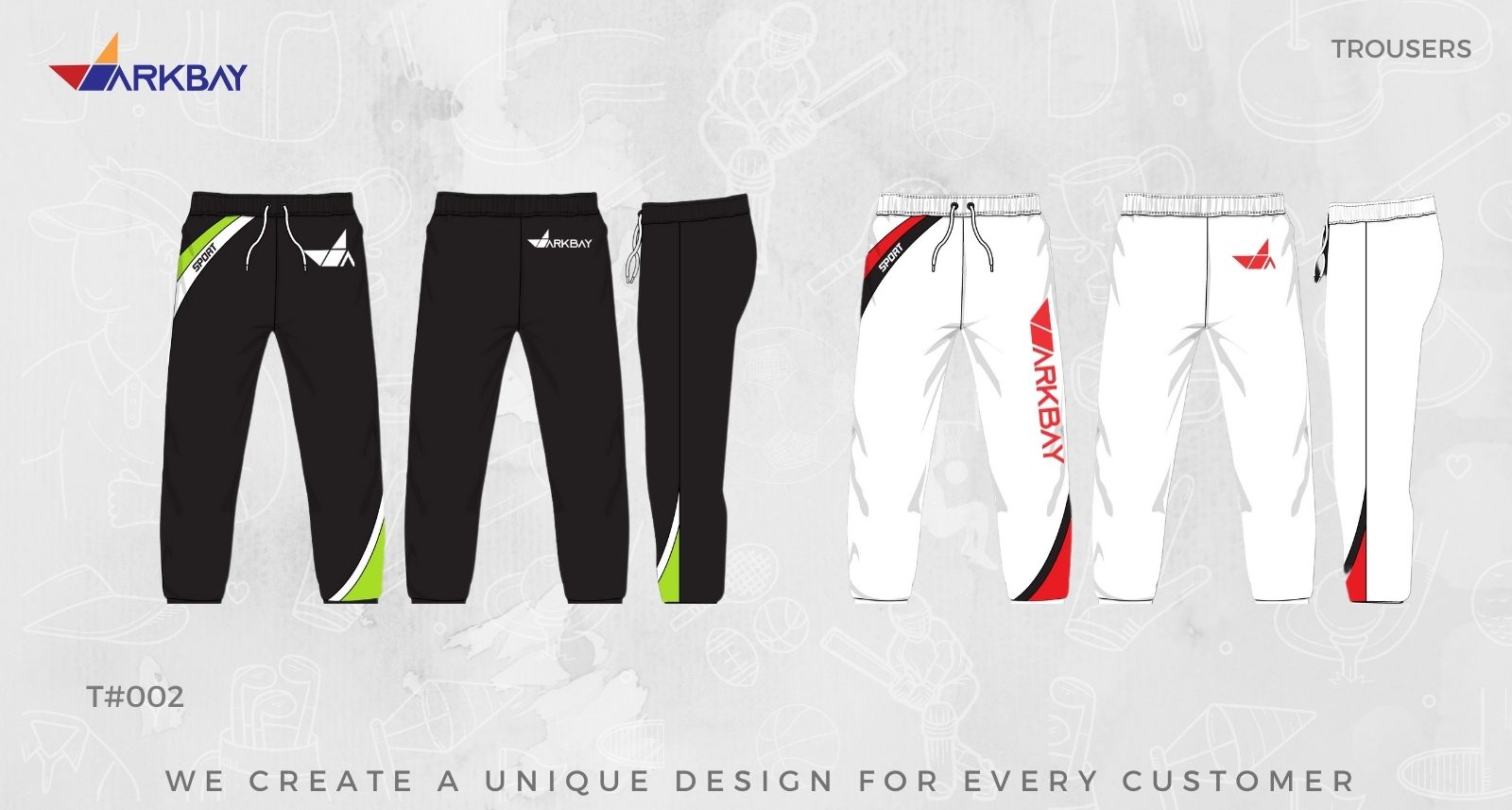 Custom Trousers | ARK BAY Custom Trousers | ARK BAY