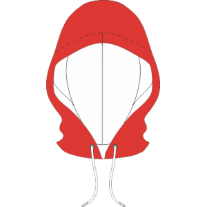 Hood With Drawcard 