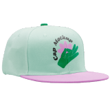 Custom Flat peak cap (6 panels)